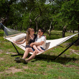 hammock with stand#color_beige