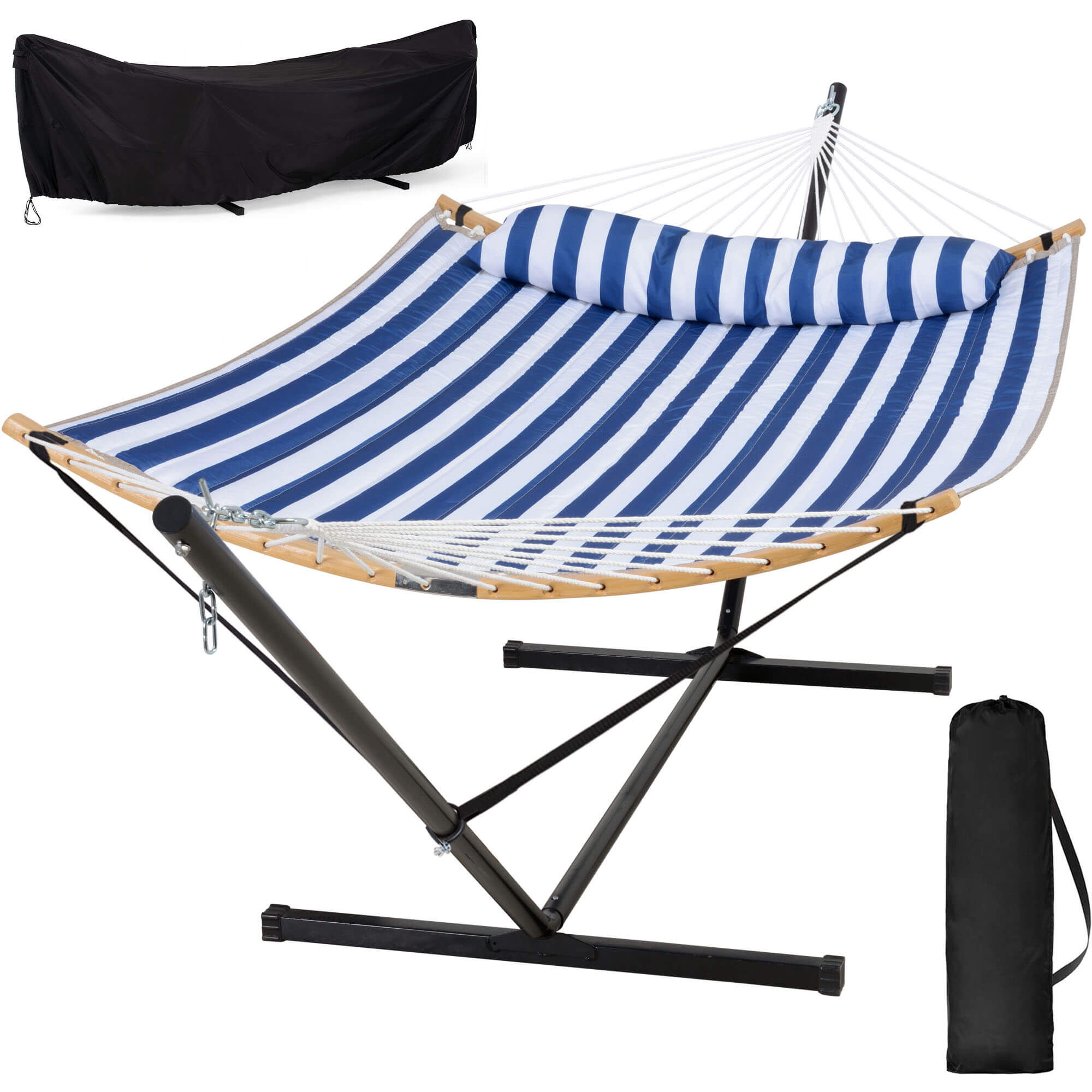 SUNCREAT-Double-Quilted-Hammock-with-Stand#color-f_blue-white