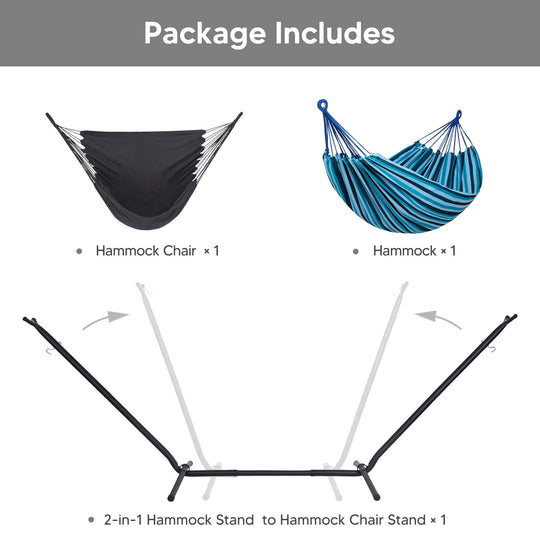 SUNCREAT-2-in-1 Heavy-Duty-2-Person-Hammock-with-Stand#color_blue-stripes