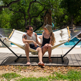 SUNCREAT-Double-Quilted-Hammock-with-Stand#color_beige