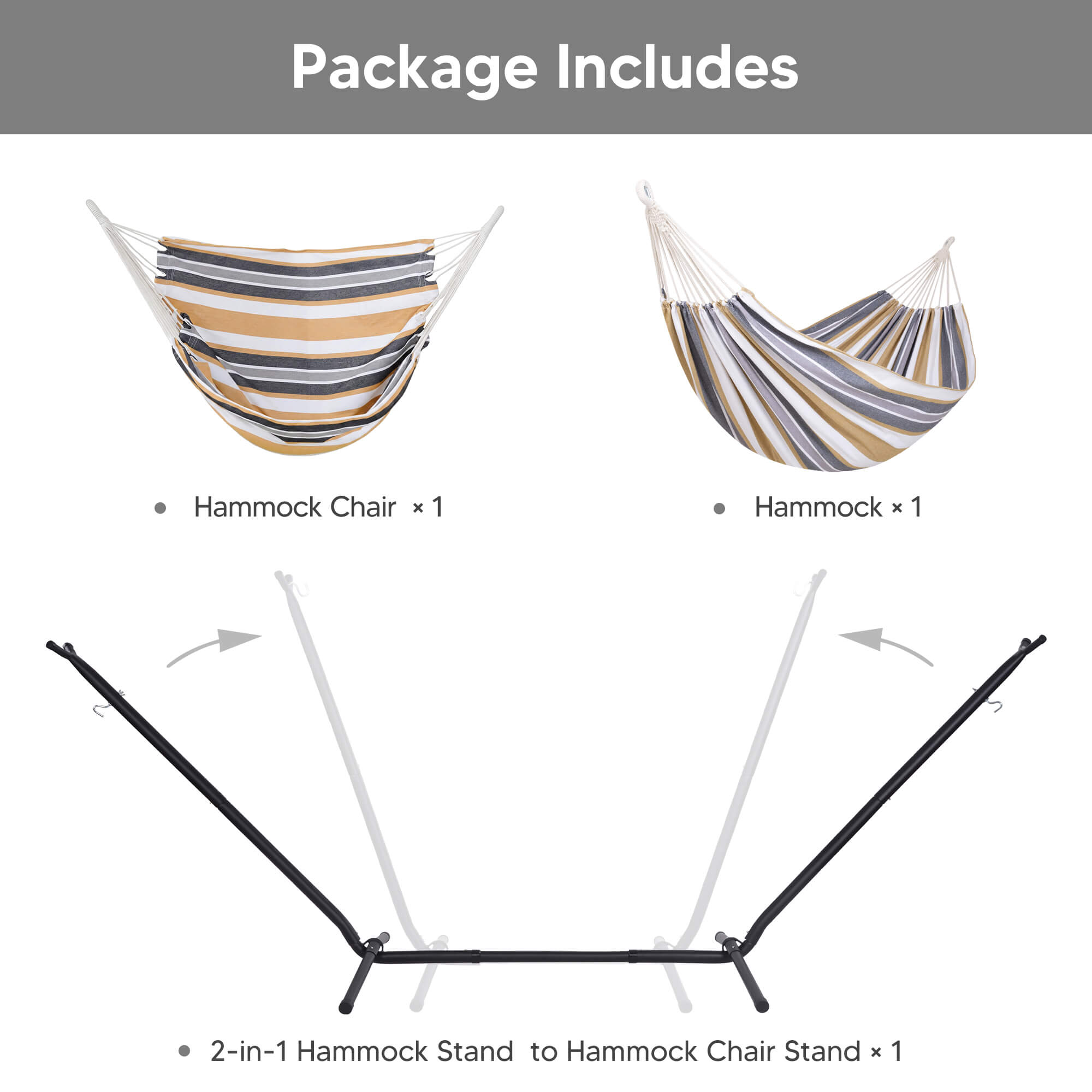 SUNCREAT-2-in-1 Heavy-Duty-2-Person-Hammock-with-Stand#color_coffee-striped-combo