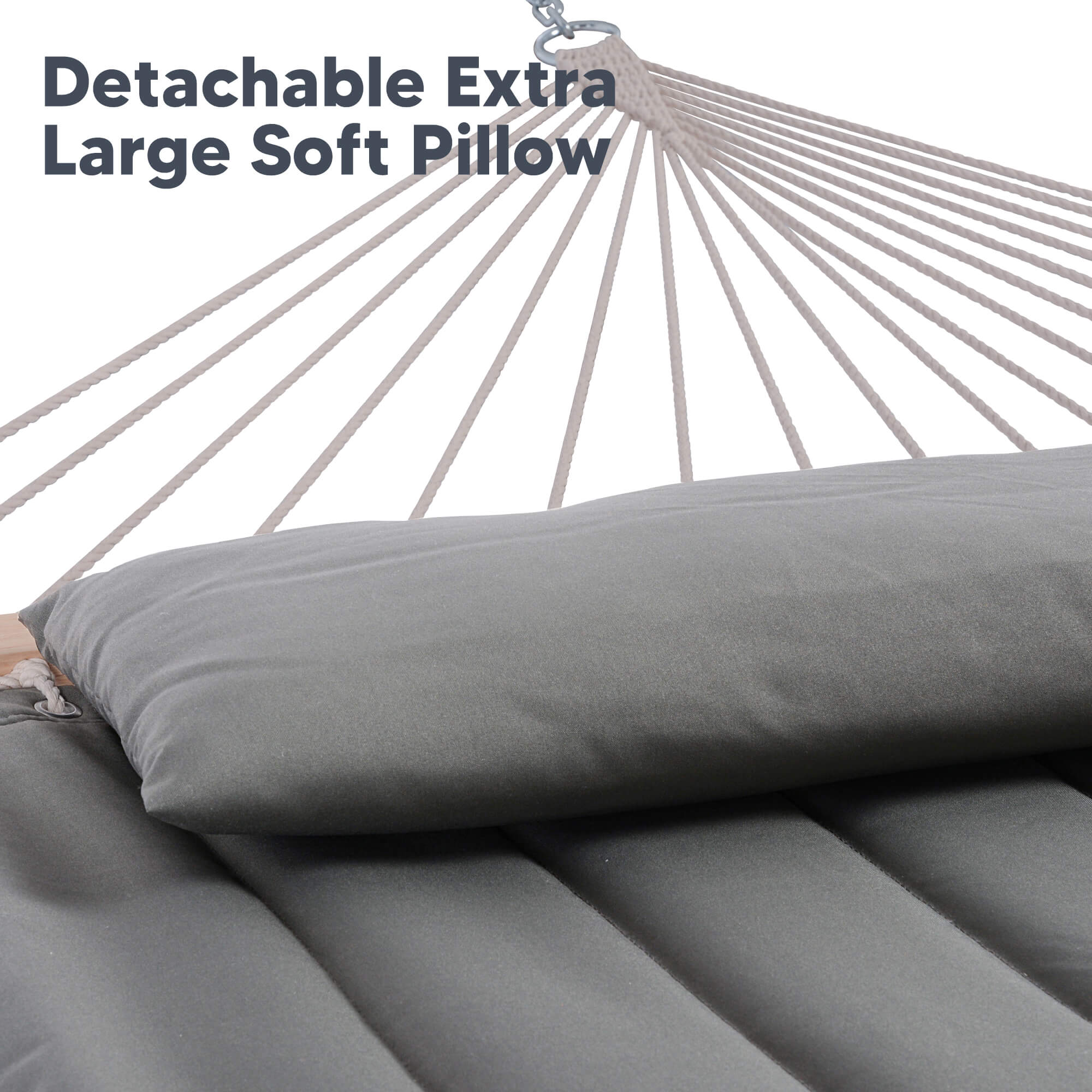 hammock with stand#color_light-gray