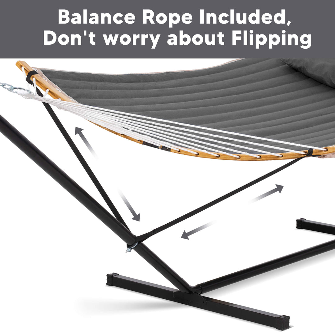 hammock with stand and sunshade#color-c_dark-gray