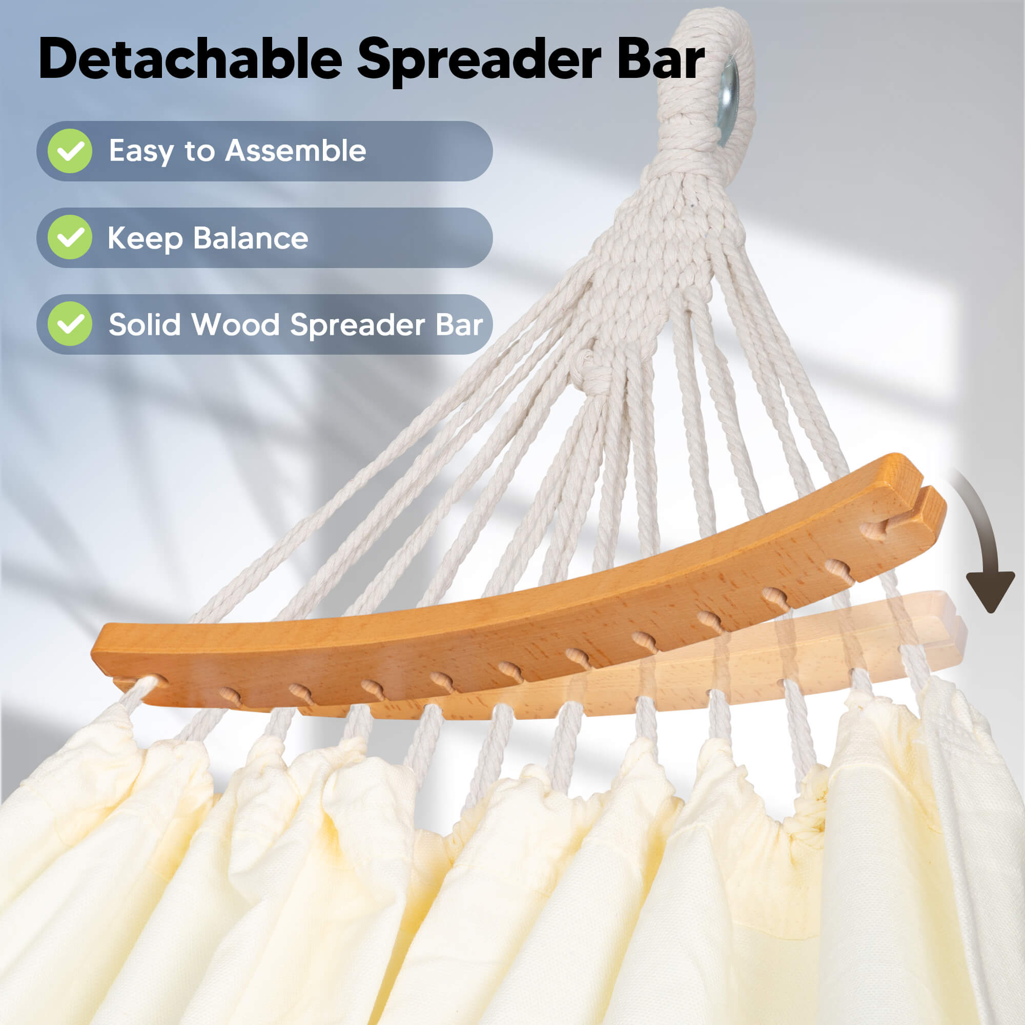 canping hammocks#color_beige-with-tassels