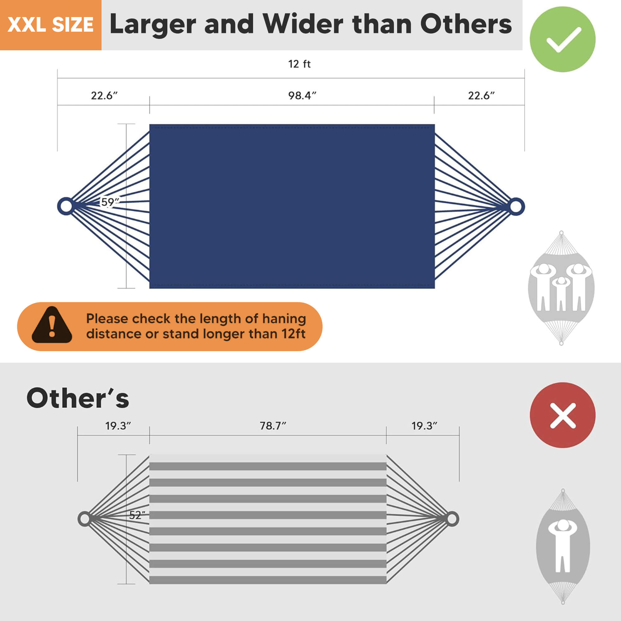 Camping Hammock for Outdoor#Color_navy