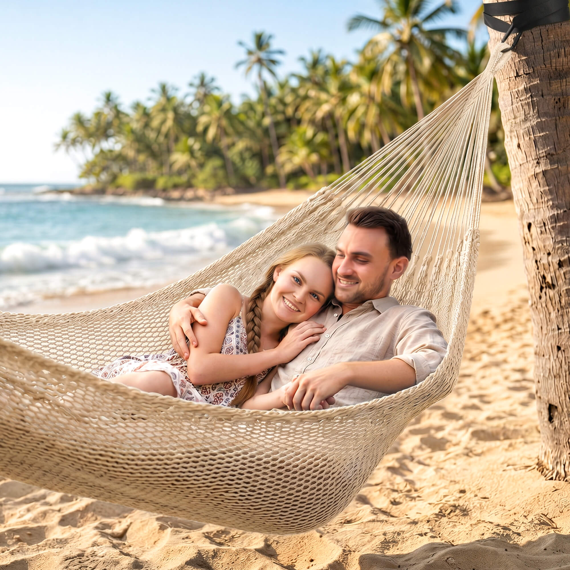 camping hammock#color_beige