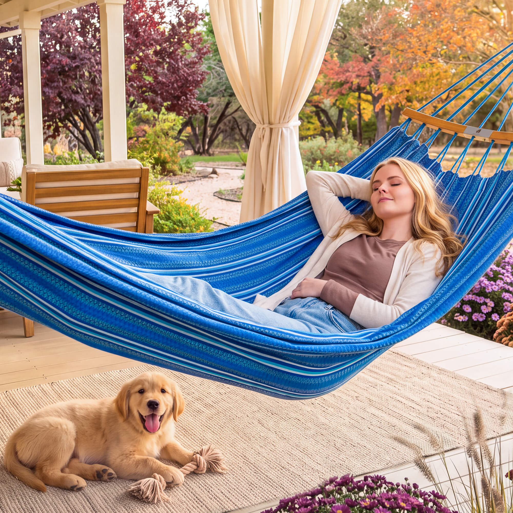 SUNCREAT-Hammock-with-Curved-Bamboo-Spreader-Bar#color_blue