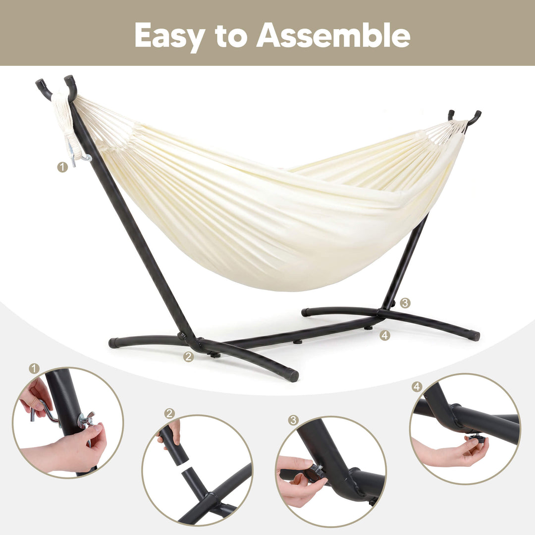 hammock with stand#color-h_white