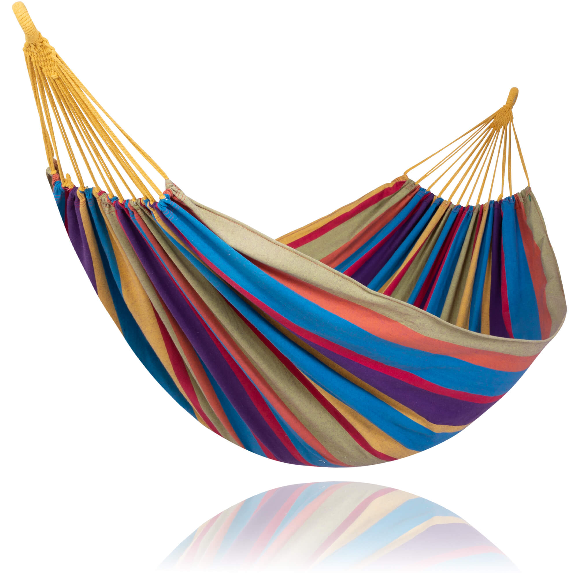 Camping Hammock for Outdoor#Color_colorful-stripes