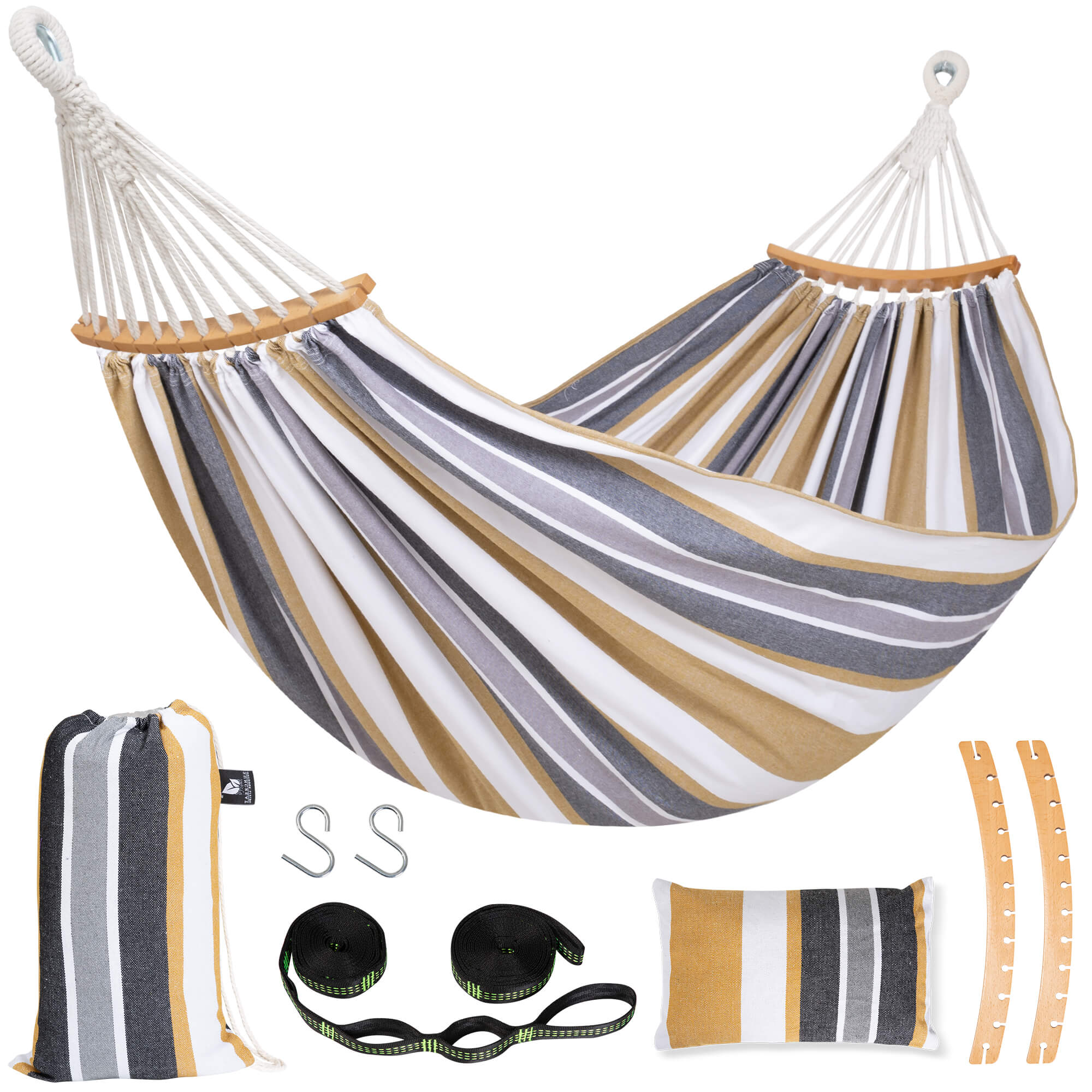 canping hammocks#color_coffee-stripes