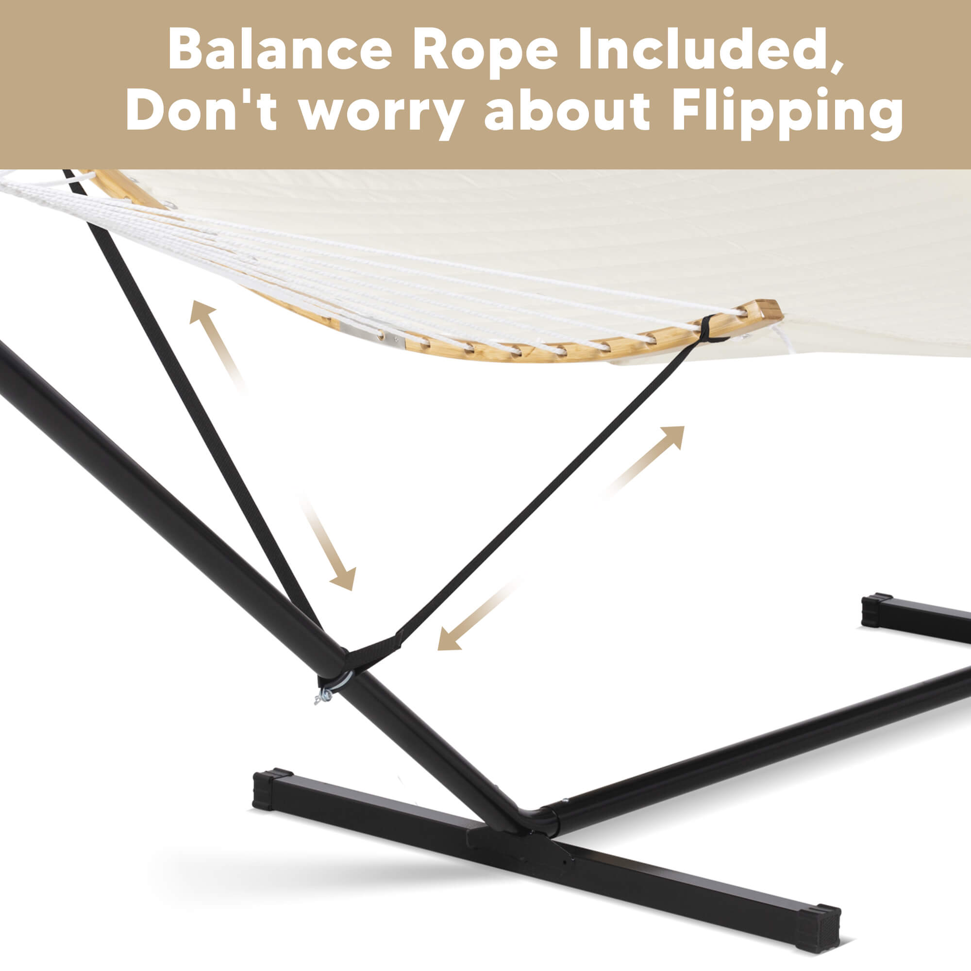 hammock with stand and sunshade#color-c_white