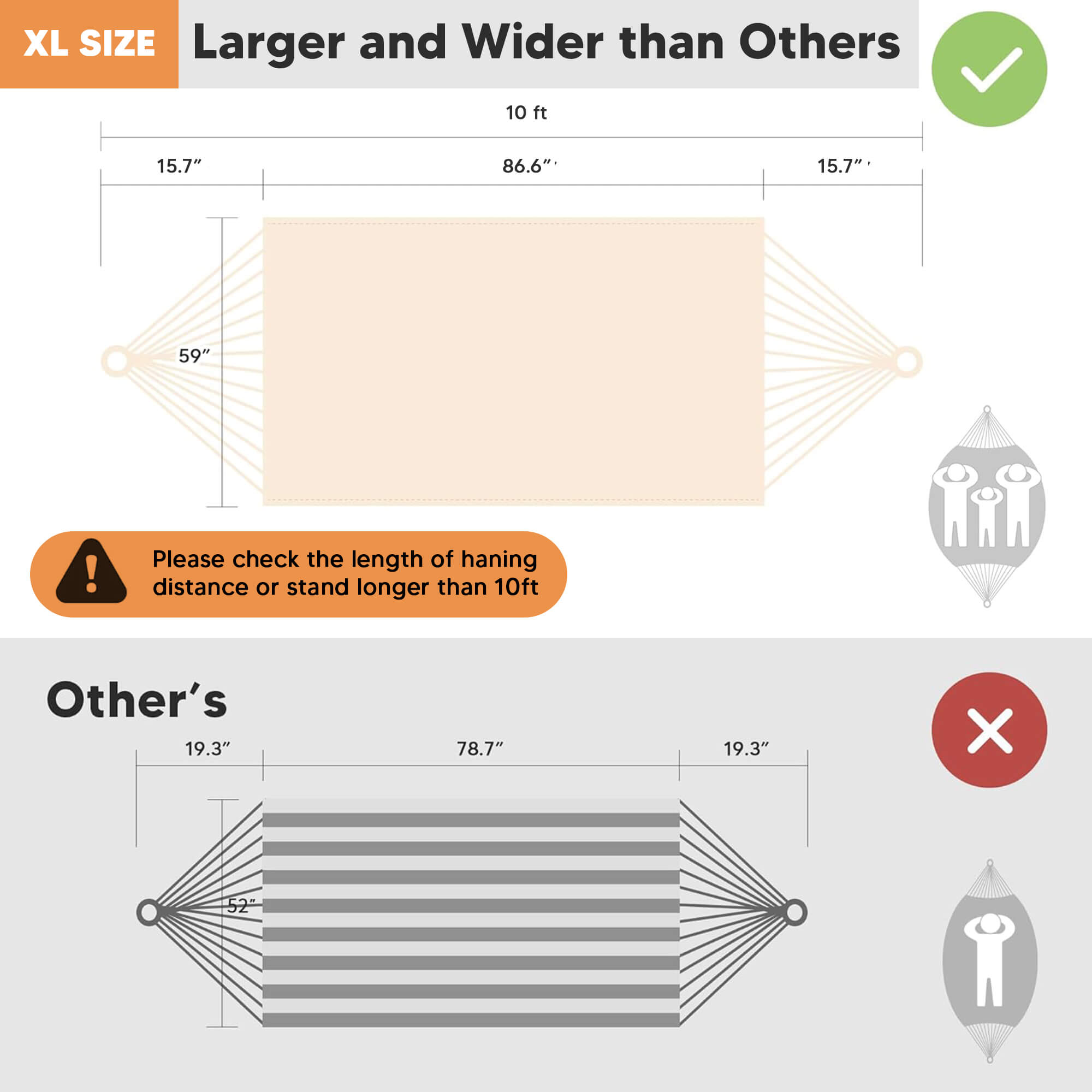 canping hammocks#color_beige-with-tassels