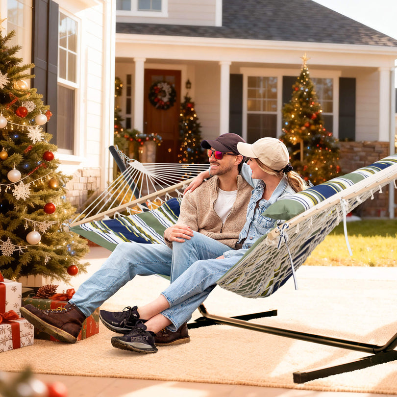 SUNCREAT-Cotton-Rope-Hammock-Blue-Gray#color_blue-gray