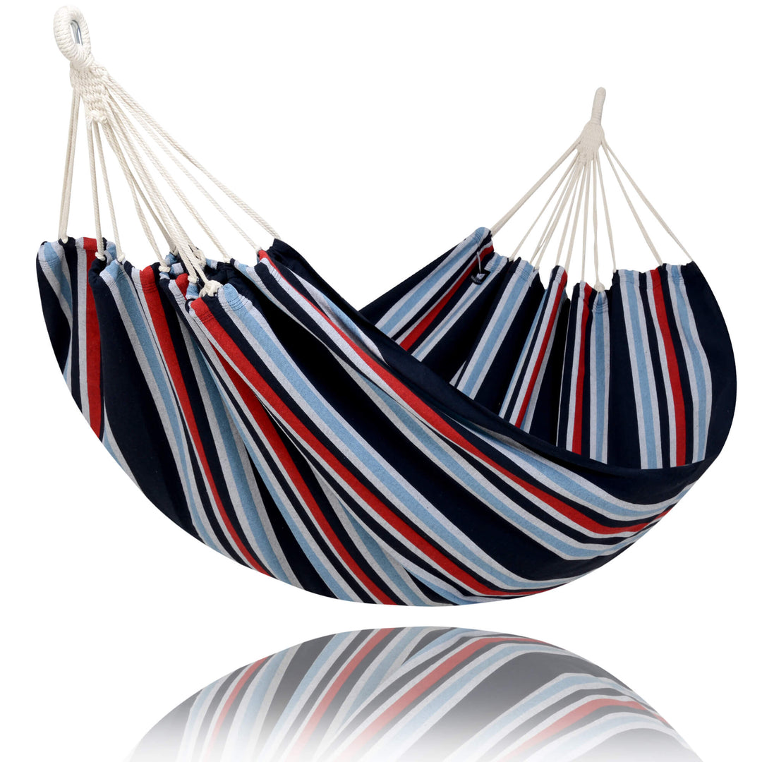 Camping Hammock for Outdoor#Color_navy-red
