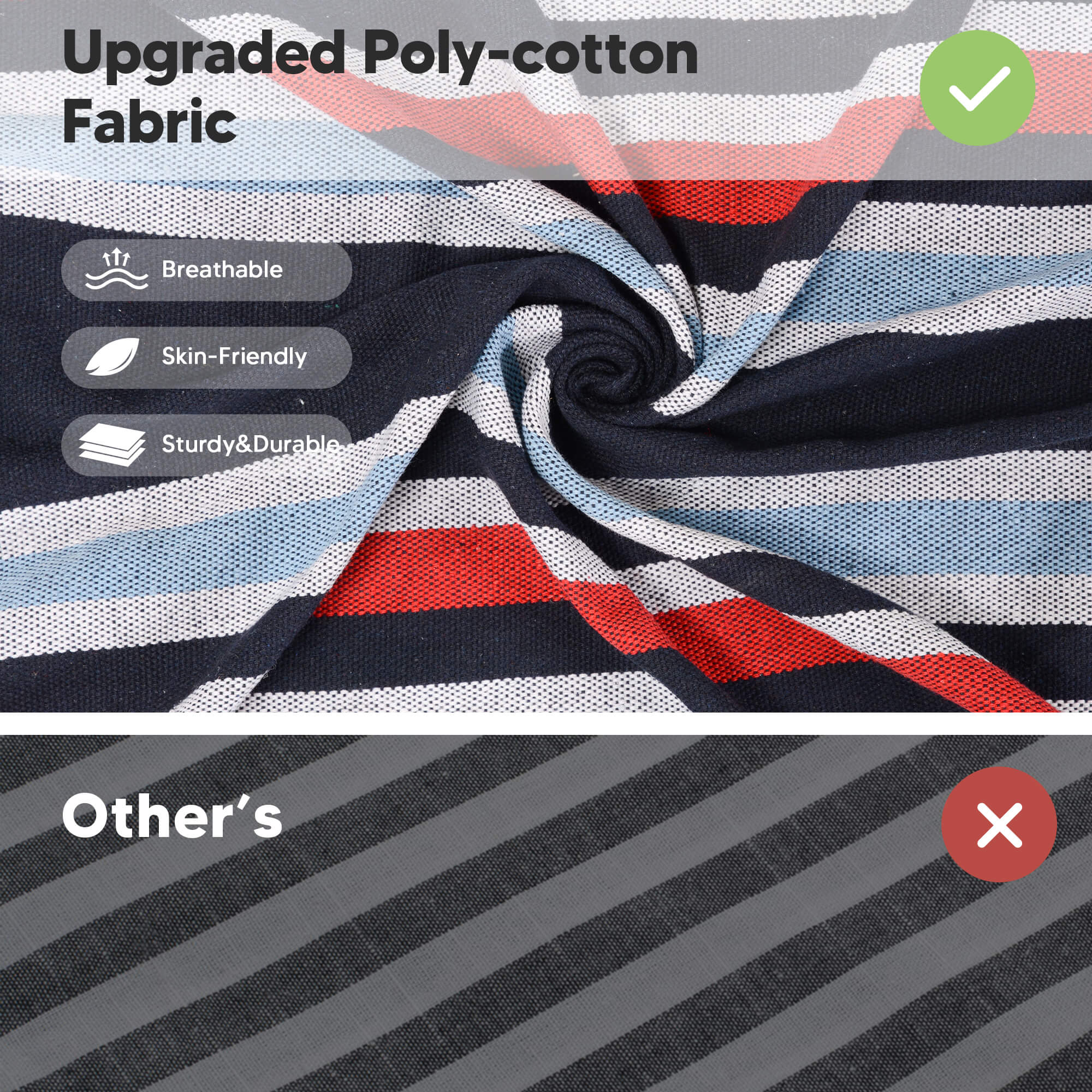 Camping Hammock for Outdoor#Color_navy-red