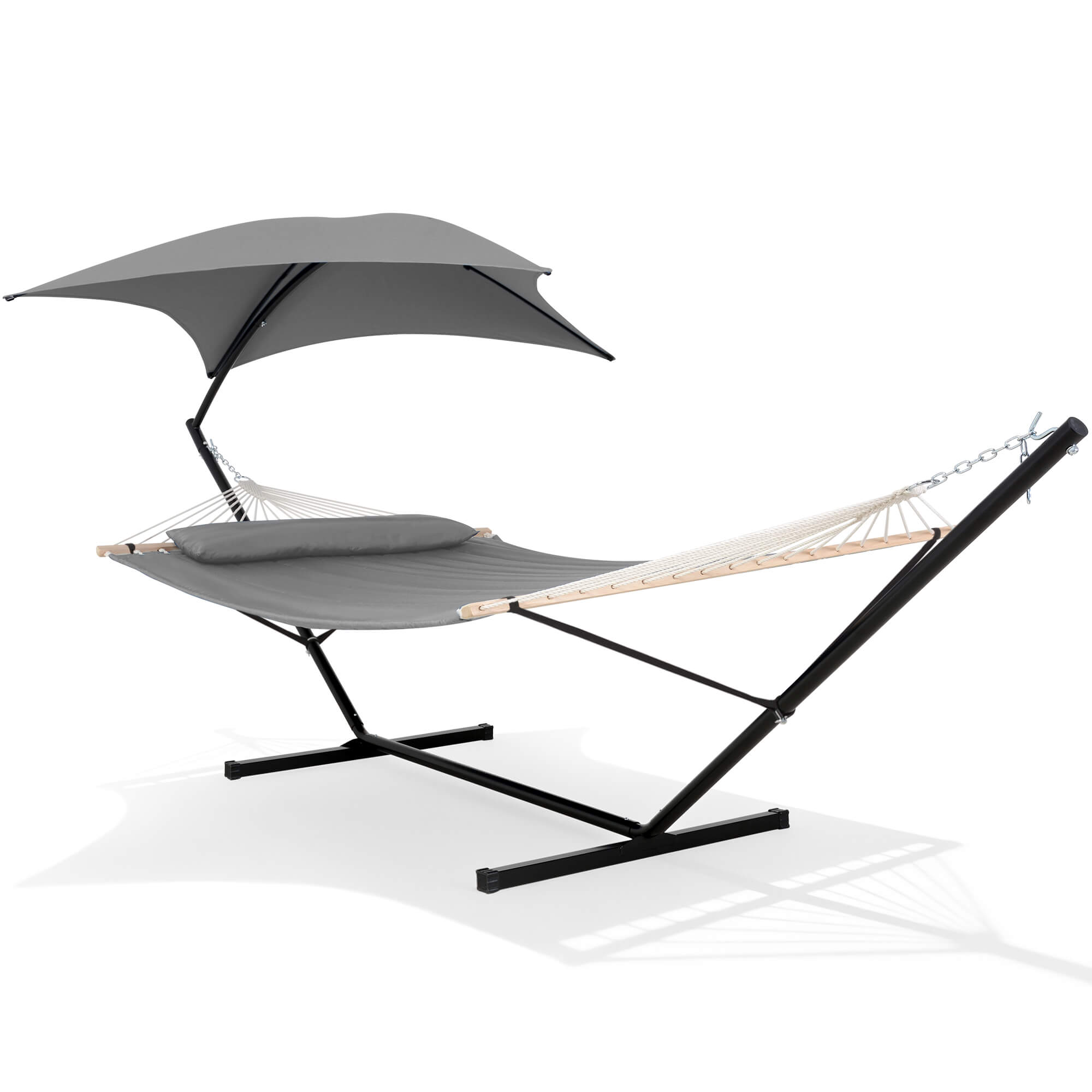 Standing Hammock with Stand#color_light-gray