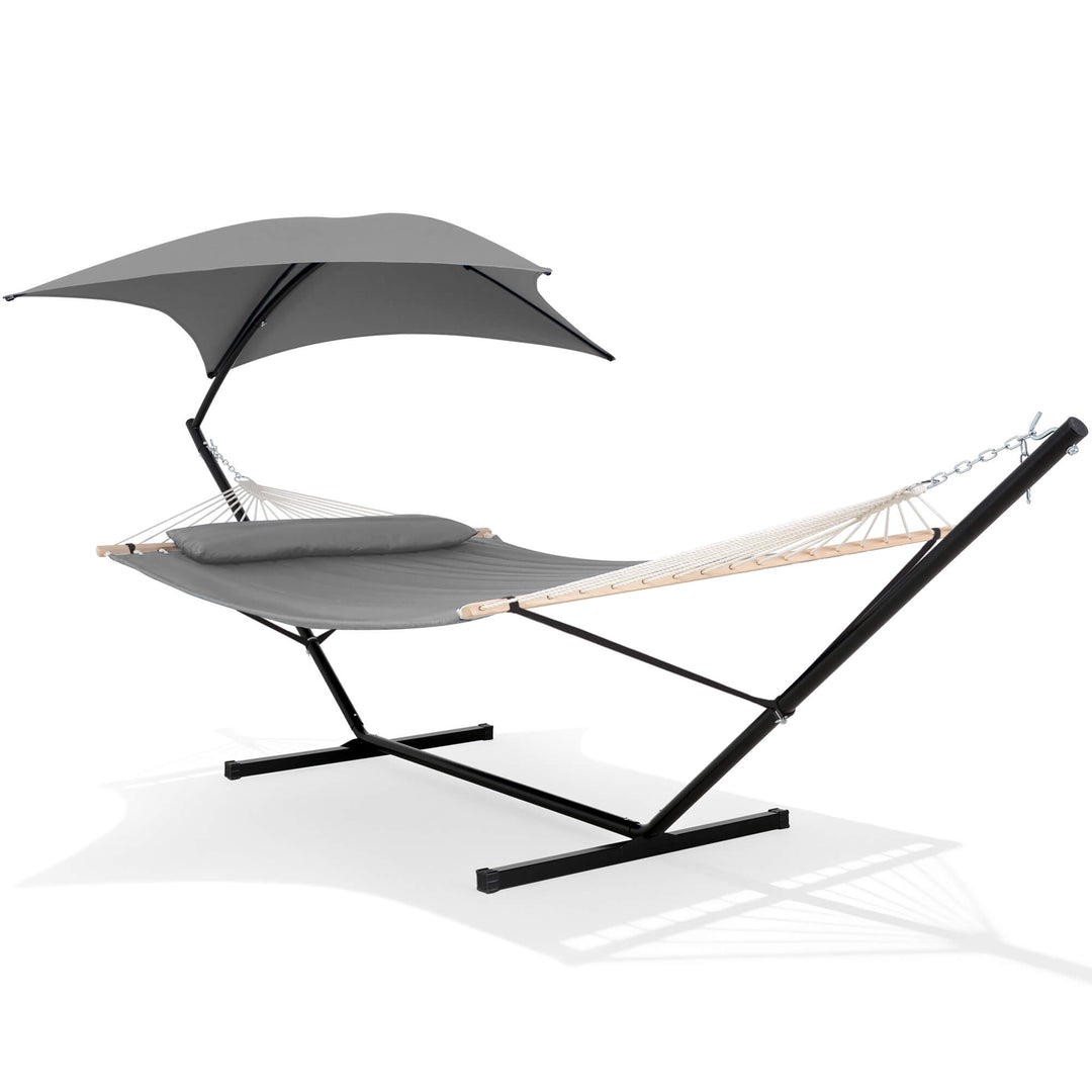 Standing Hammock with Stand#color_light-gray