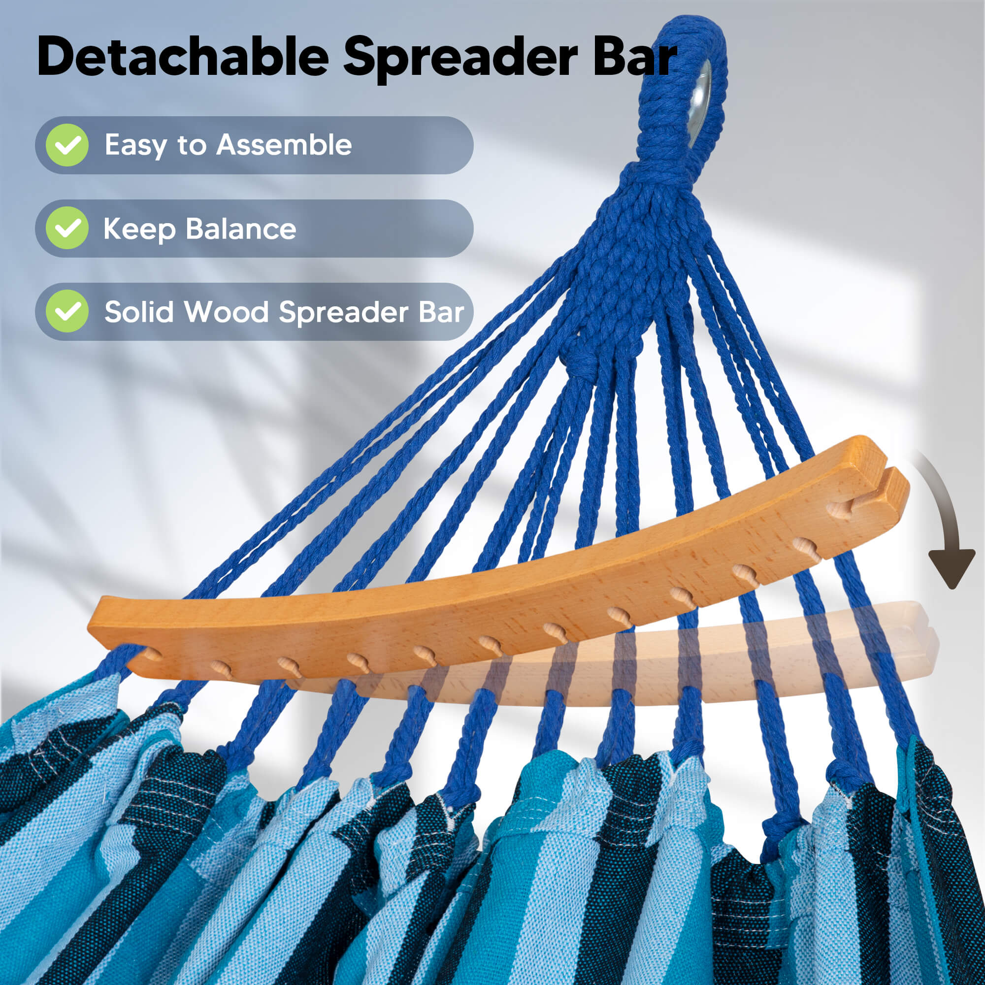 canping hammocks#color_light-blue-stripes