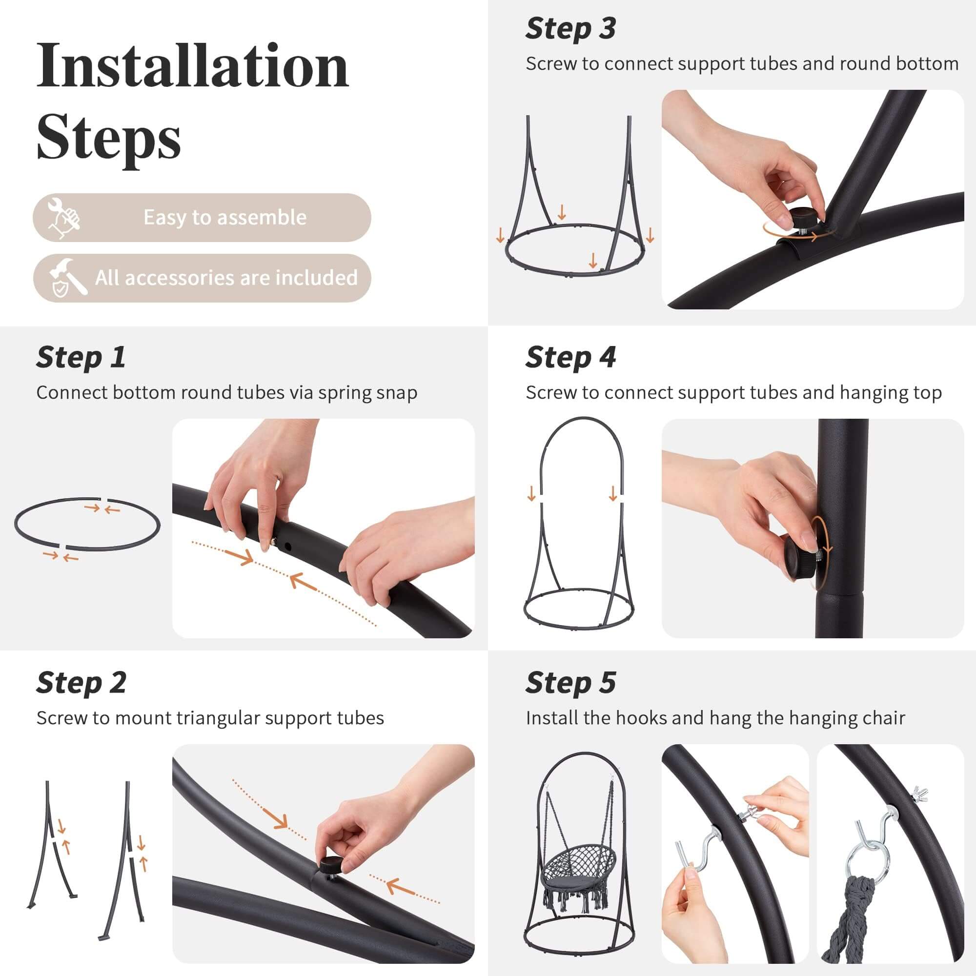 Heavy-Duty-Hammock-Chair-with-Stand#color_gray-2