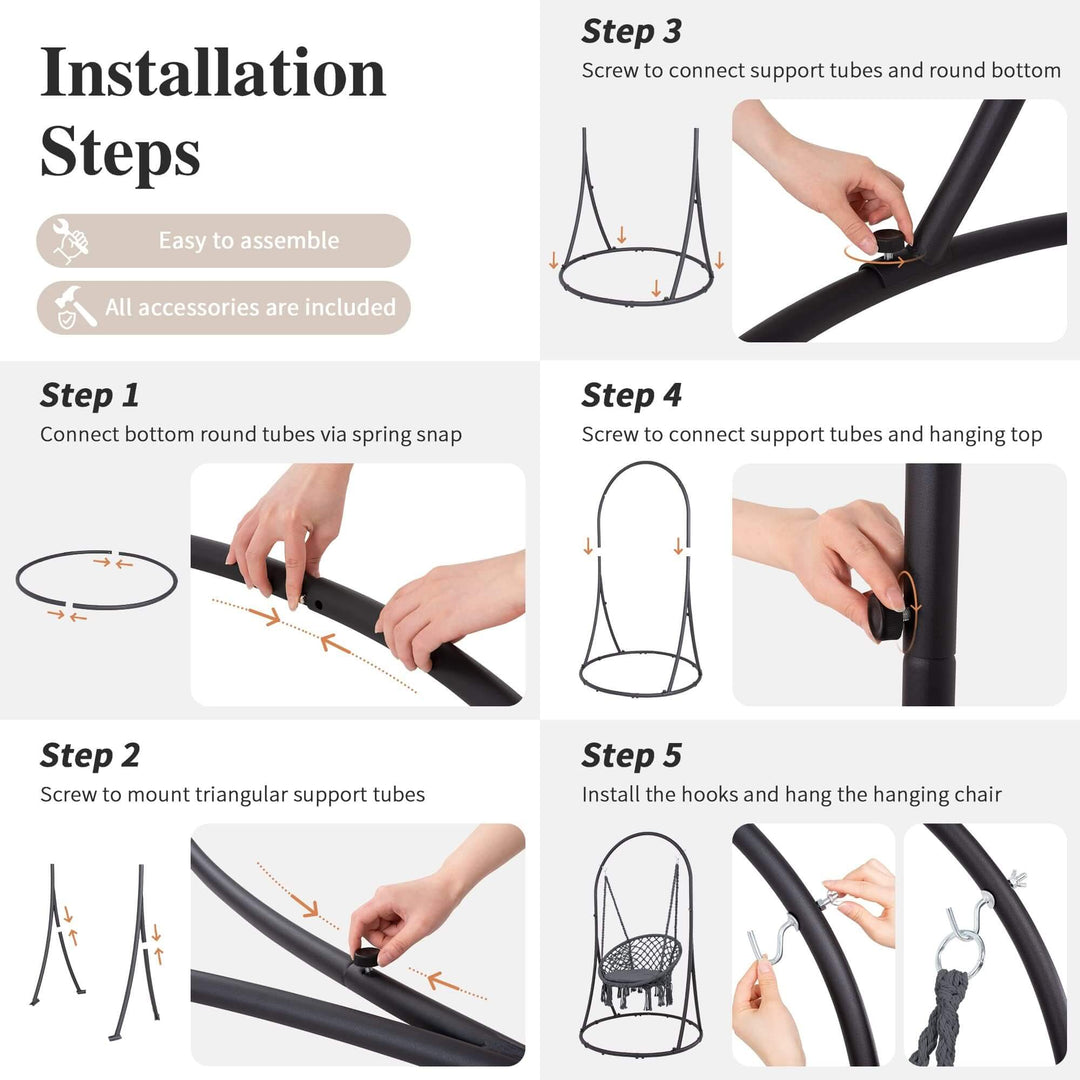 Heavy-Duty-Hammock-Chair-with-Stand#color_gray-2