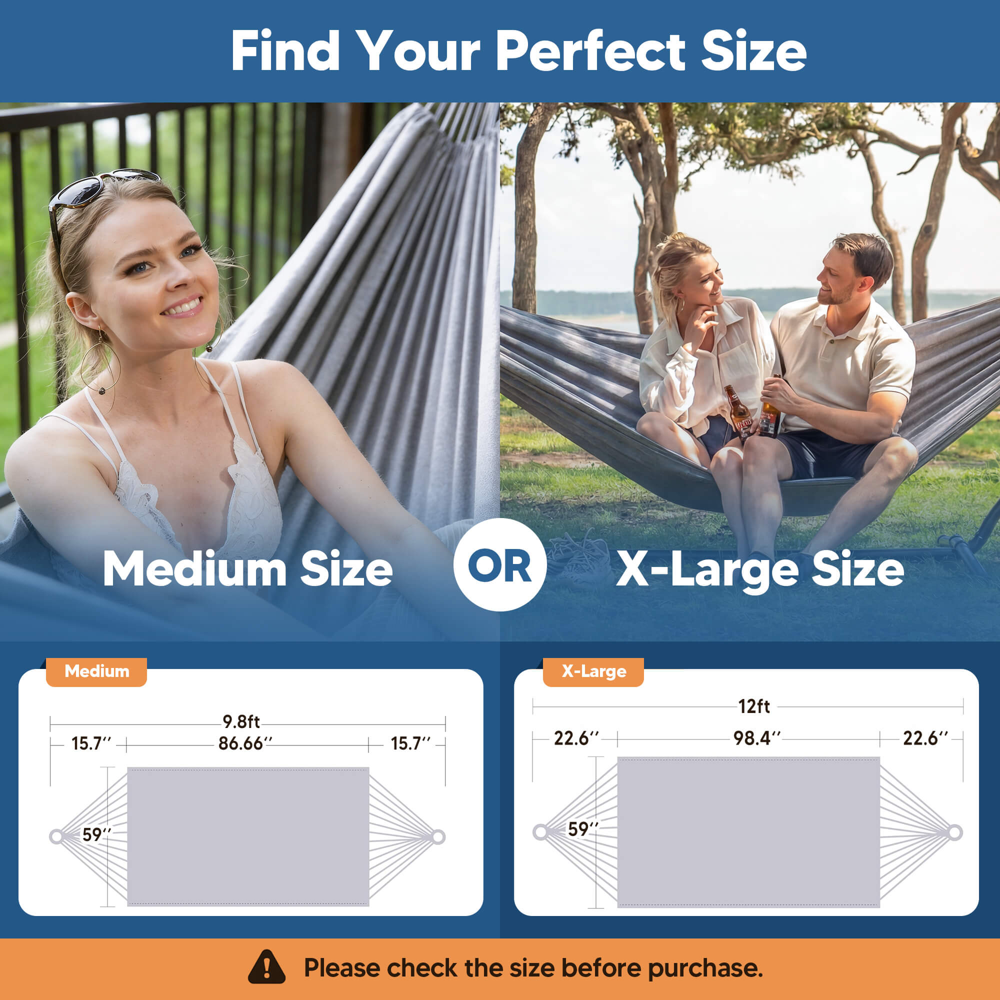 Camping Hammock for Outdoor#Color_light-gray