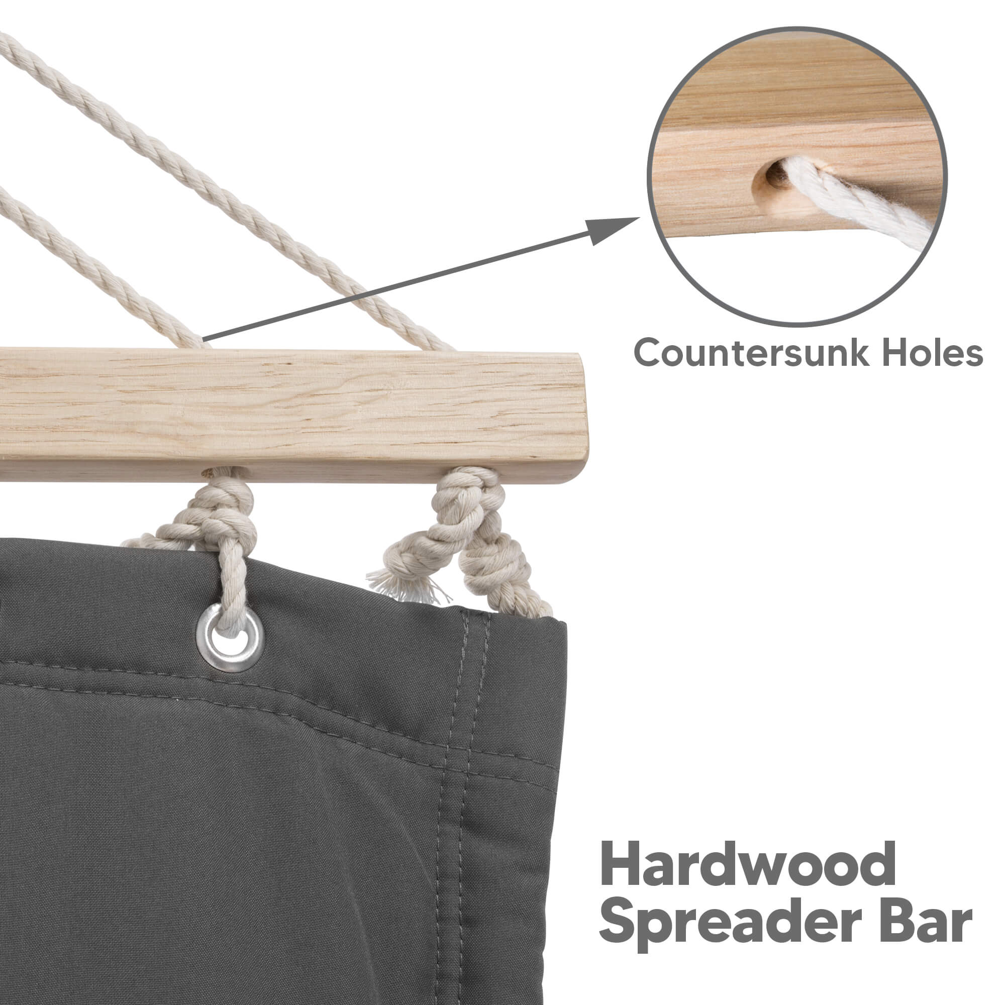 Standing Hammock with Stand#color_gray