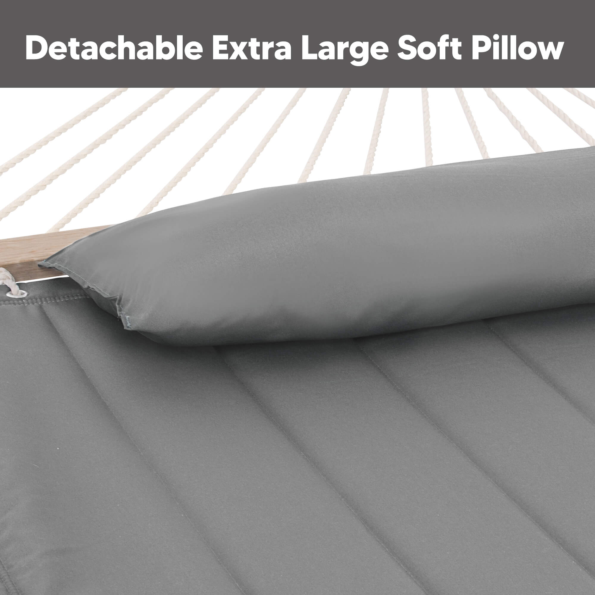 Standing Hammock with Stand#color_light-gray