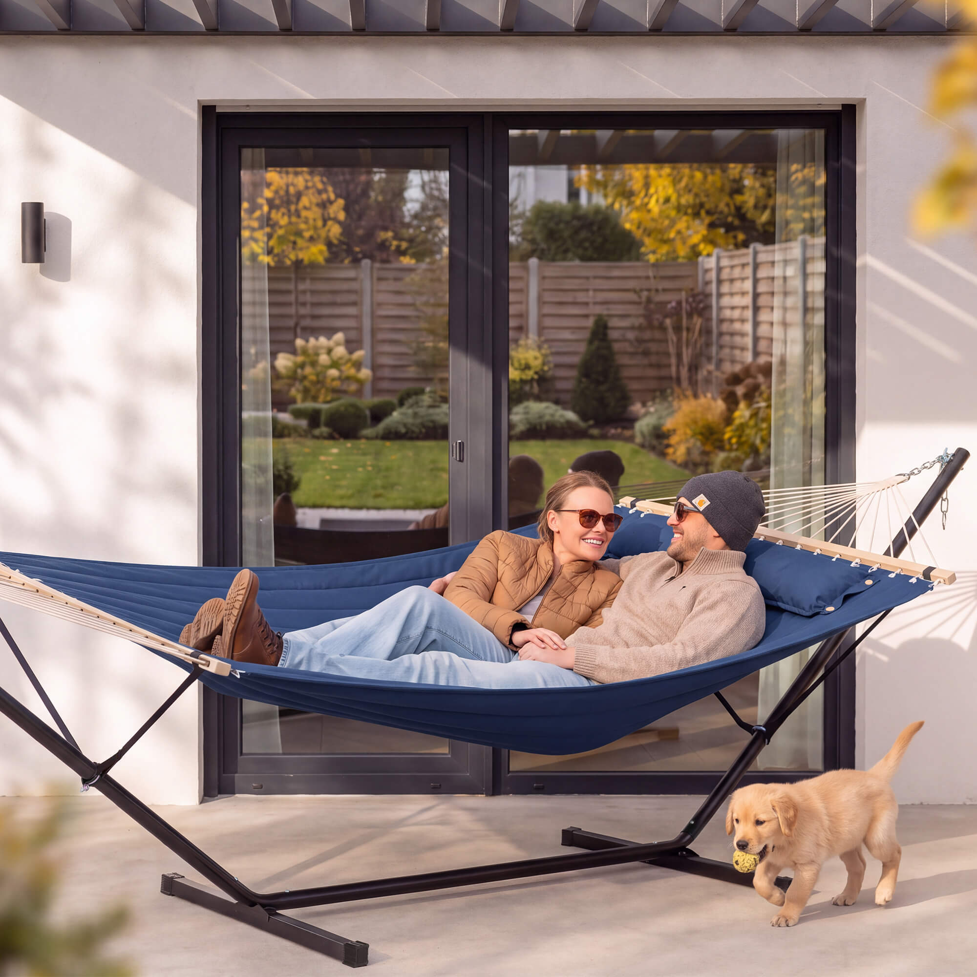SUNCREAT-Double-Hammock-with-Stand#color_navy