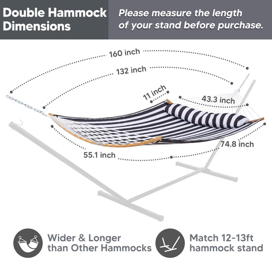 SUNCREAT-Double-Hammock-with-Curved-Bar#color_black-stripes