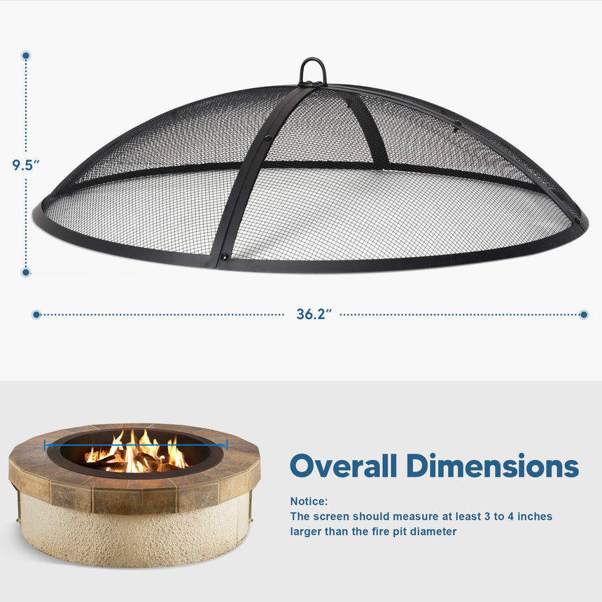 suncreat fire pit cover#size_36-inches