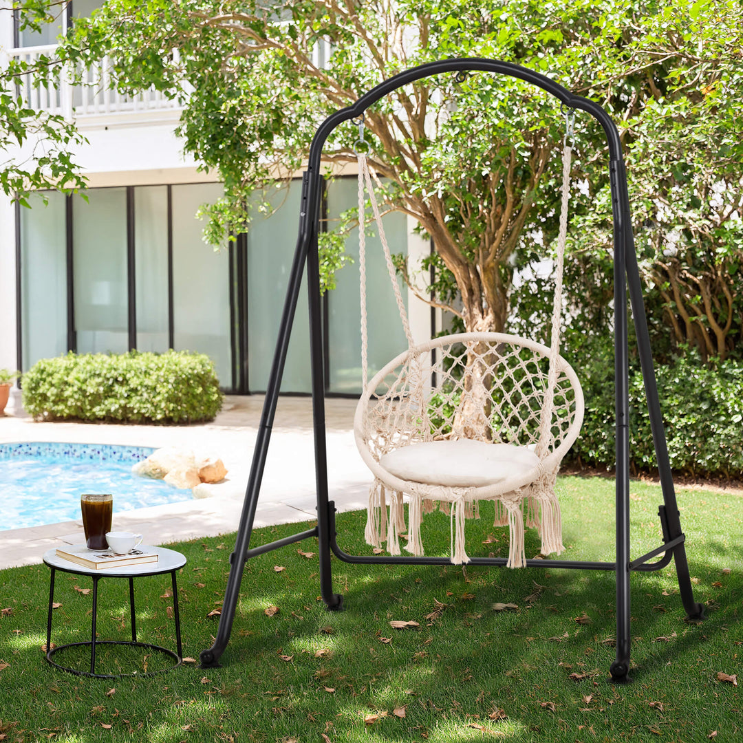 hammock chair stand#color_black