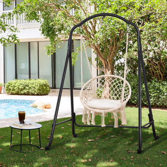 hammock chair stand#color_black