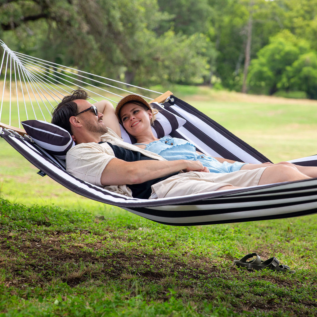 SUNCREAT-Double-Hammock-with-Curved-Bar#color-f_black-stripes