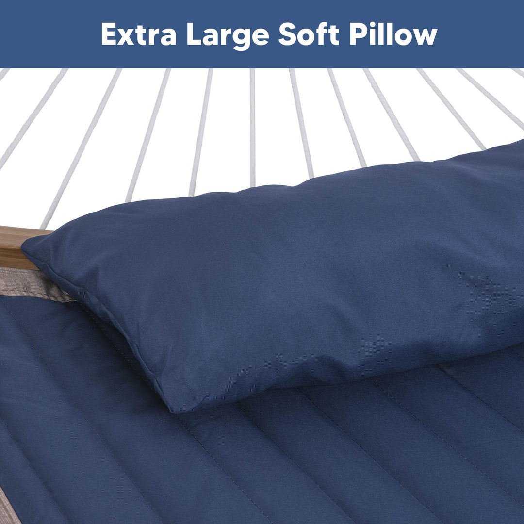 hammock with stand and sunshade#color-c_navy