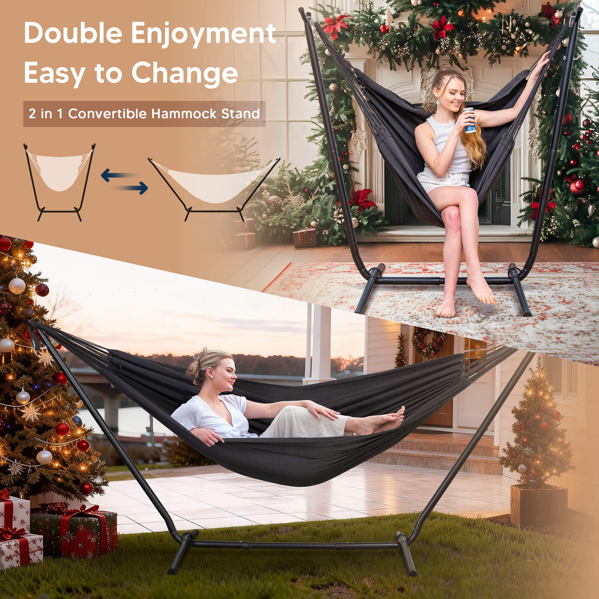 SUNCREAT-2-in-1 Heavy-Duty-2-Person-Hammock-with-Stand#color_dark-gray