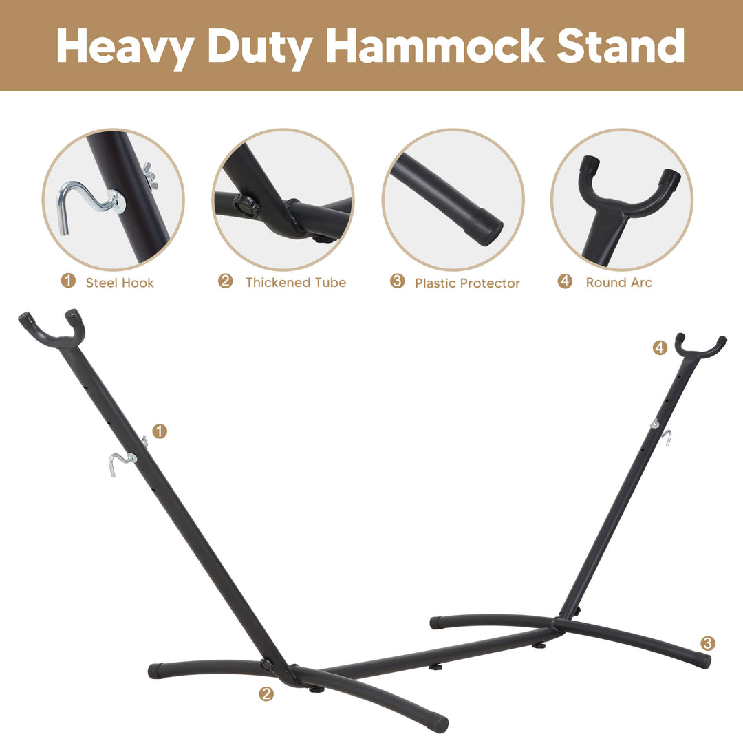 hammock with stand#color-h_coffee-stripes