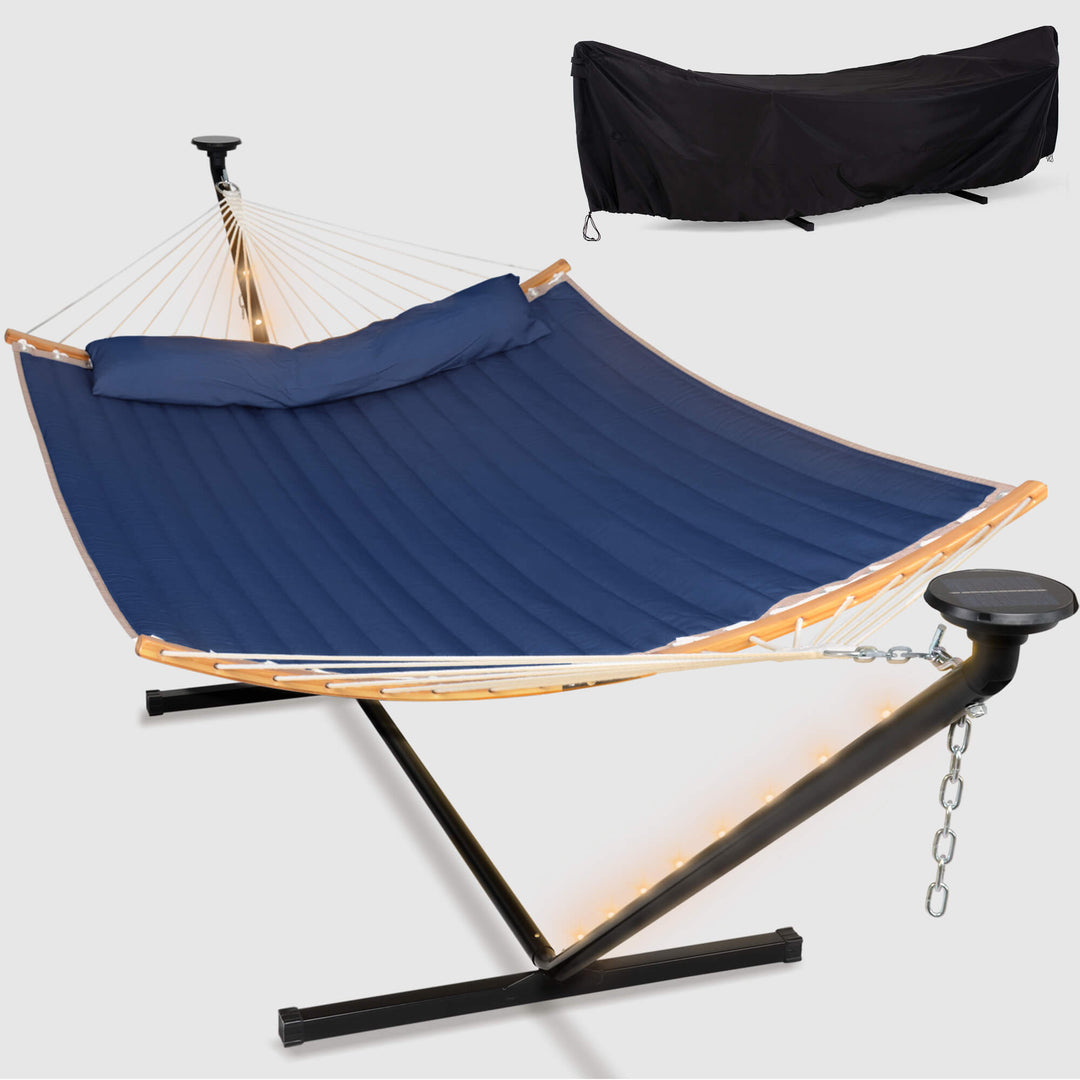 double hammock with stand  #color_dark-blue#options_combo-cover-$215.99-save-40%