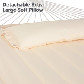 hammock with stand#color_beige
