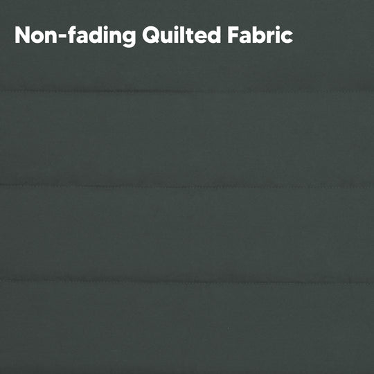 SUNCREAT Quilted Fabric Hammock#color_green-gray