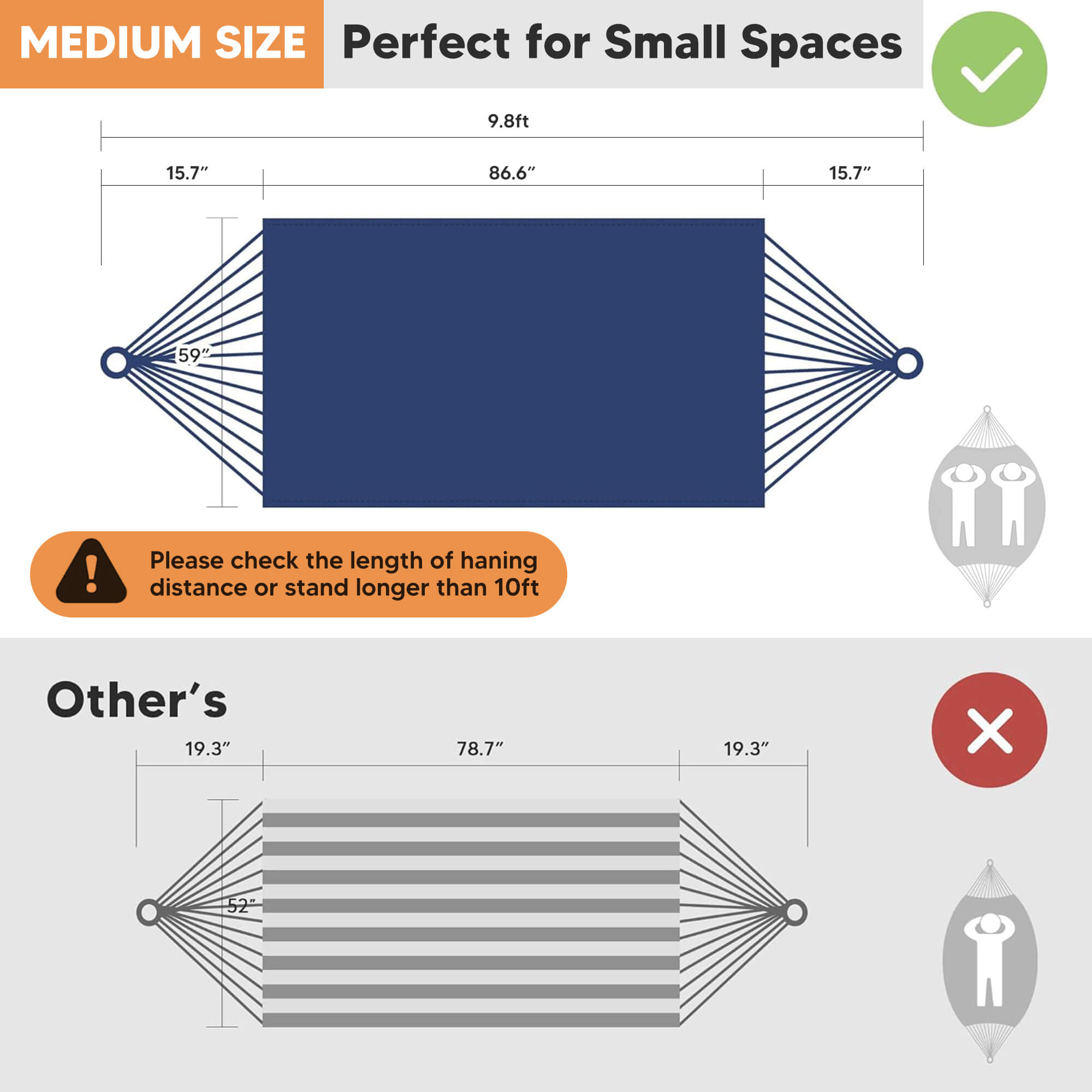 Camping Hammock for Outdoor#Color_navy