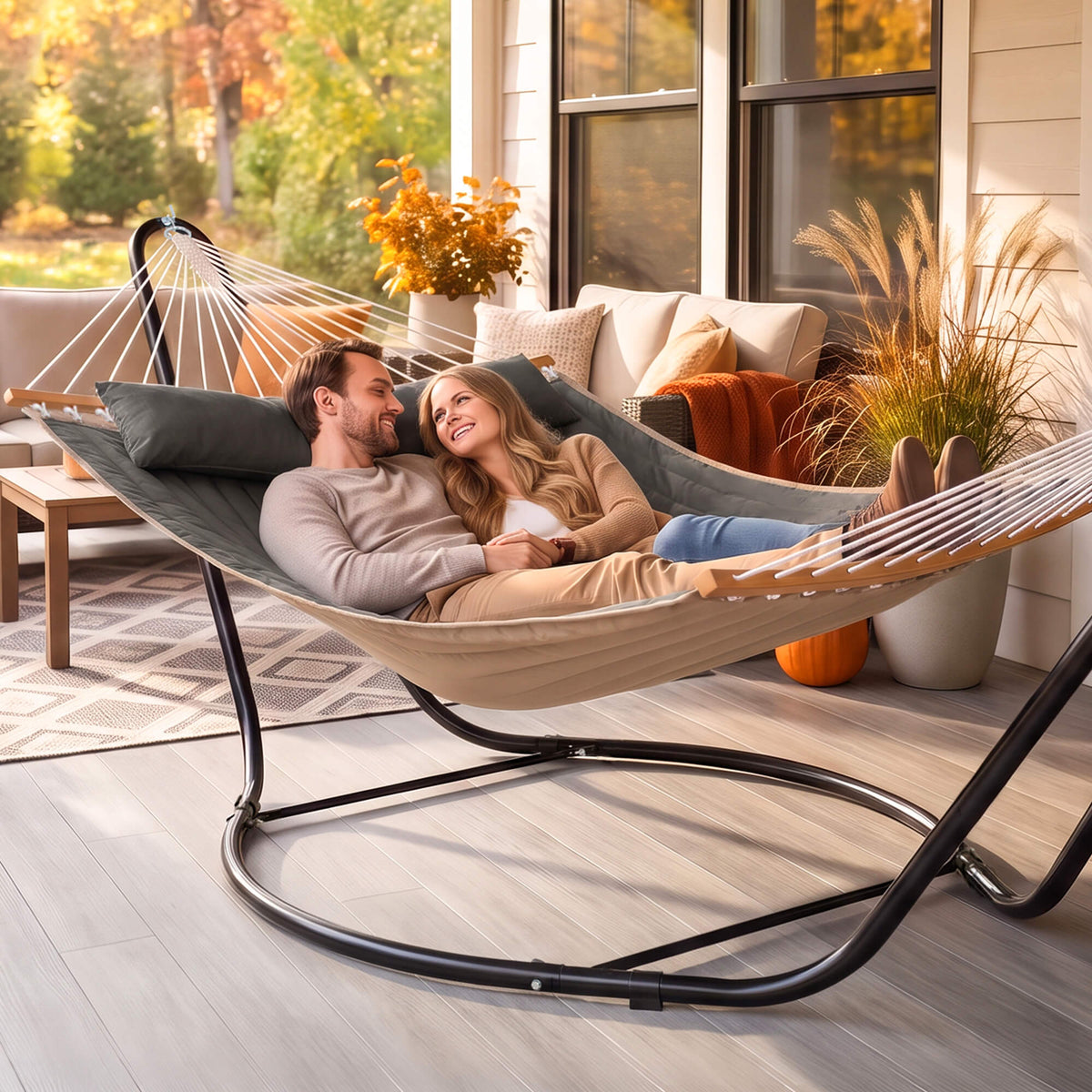 Outdoor-Heavy-Duty-Hammock-with-Stand#color_dark-gray