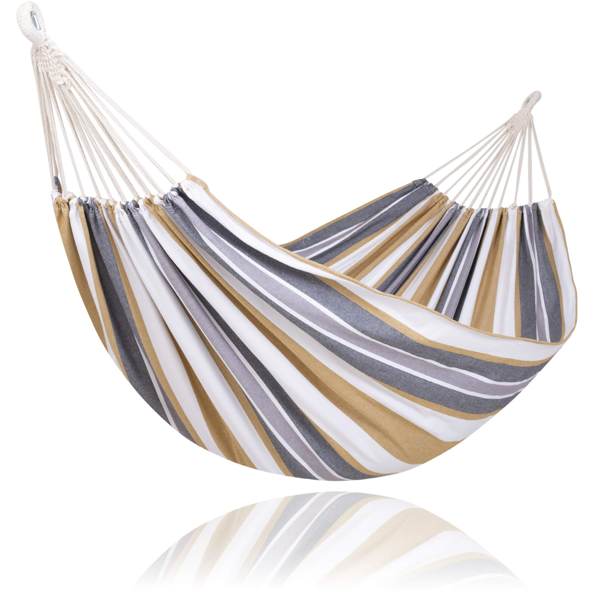 Camping Hammock for Outdoor#Color_coffee-stripes