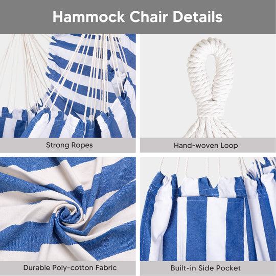 SUNCREAT-2-in-1 Heavy-Duty-2-Person-Hammock-with-Stand#color_blue-striped-combo