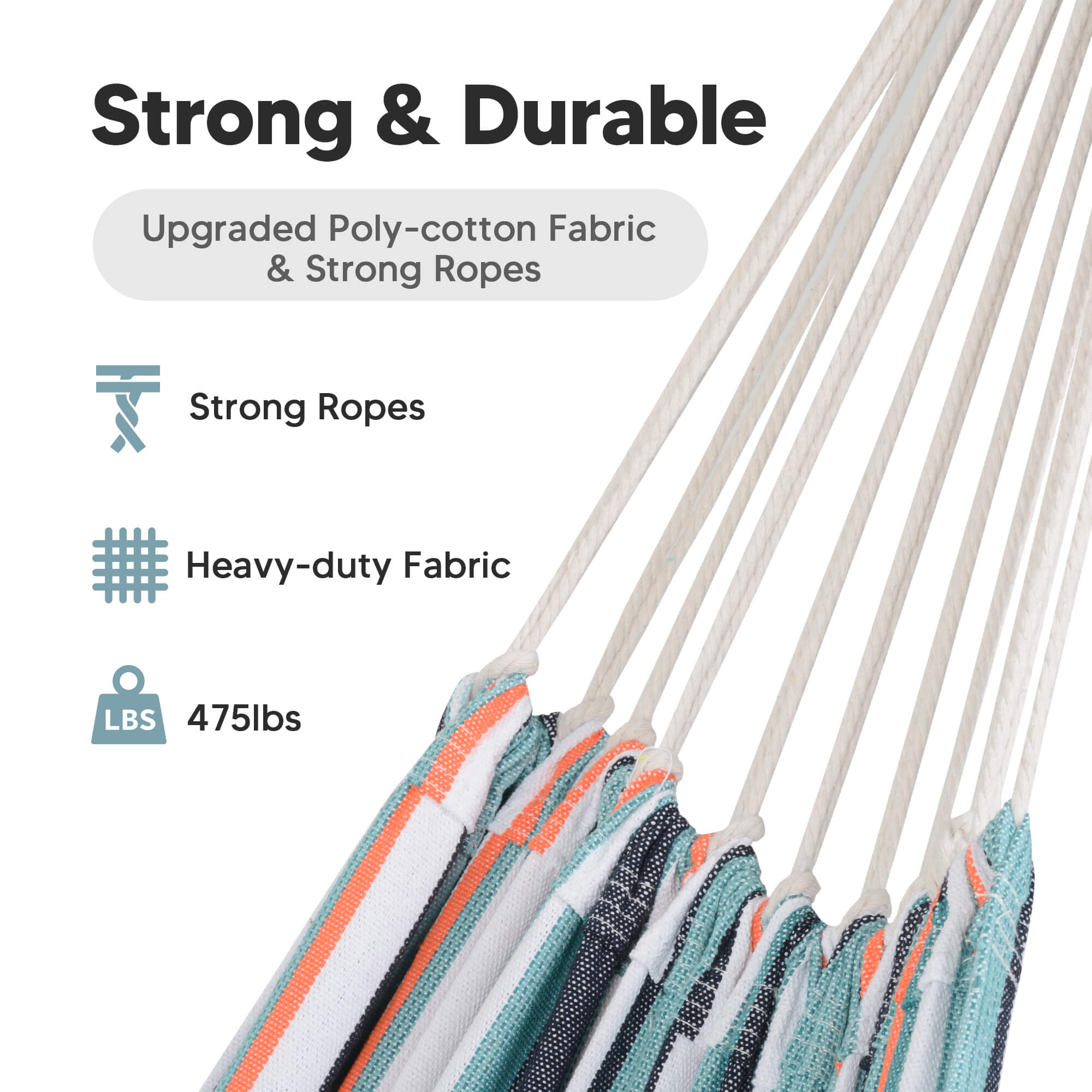 Camping Hammock for Outdoor#Color_green-red