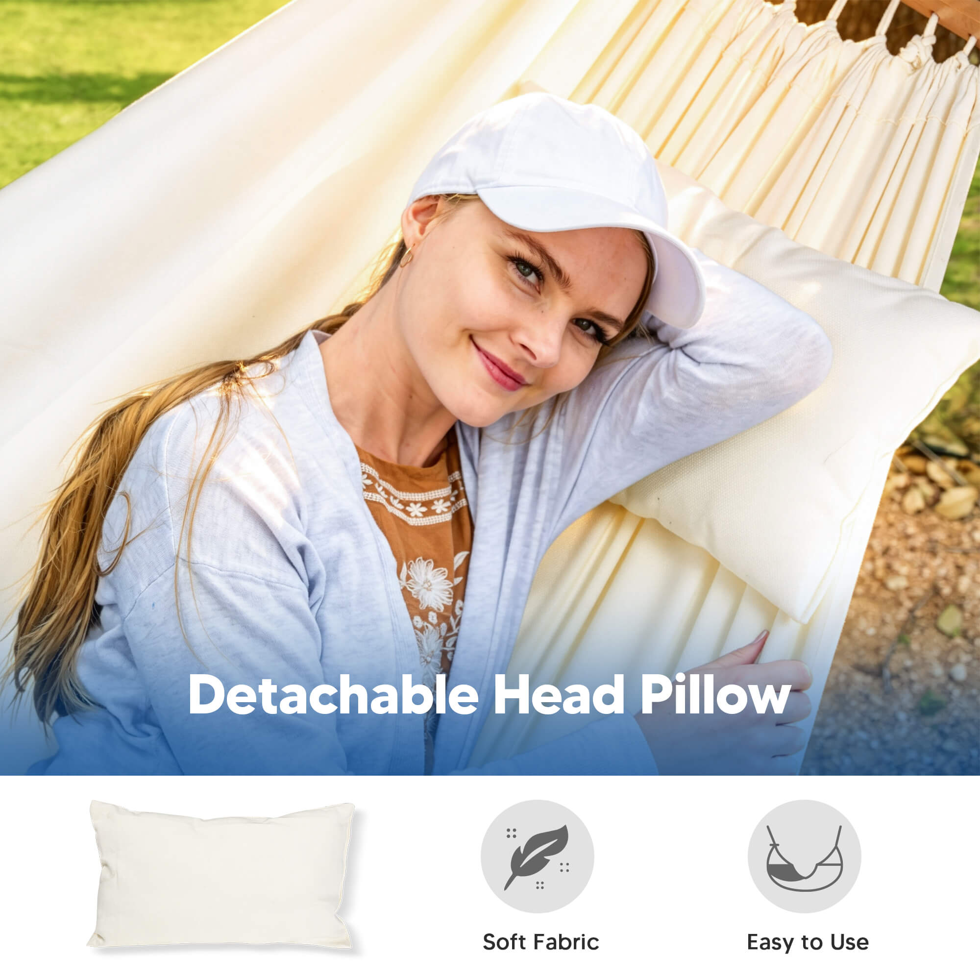 canping hammocks#color_beige-with-tassels