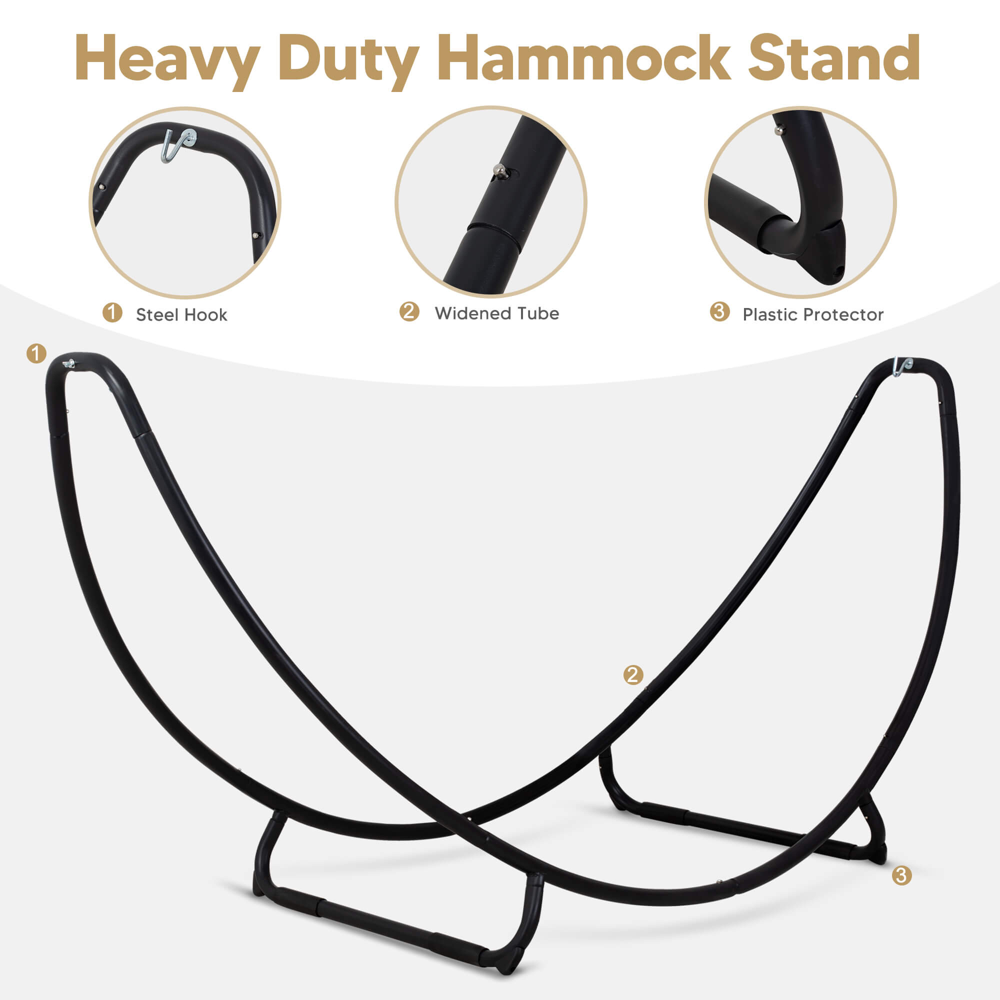 hammock with stand#color_colorful-stripes