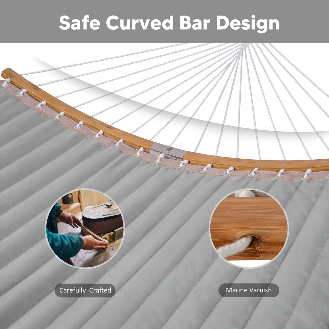 hammock with stand and sunshade#color-c_light-gray