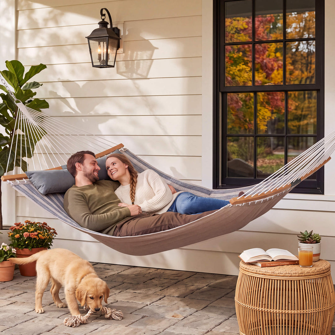 SUNCREAT-Double-Hammock-with-Curved-Bar#color_dark-gray-stripes