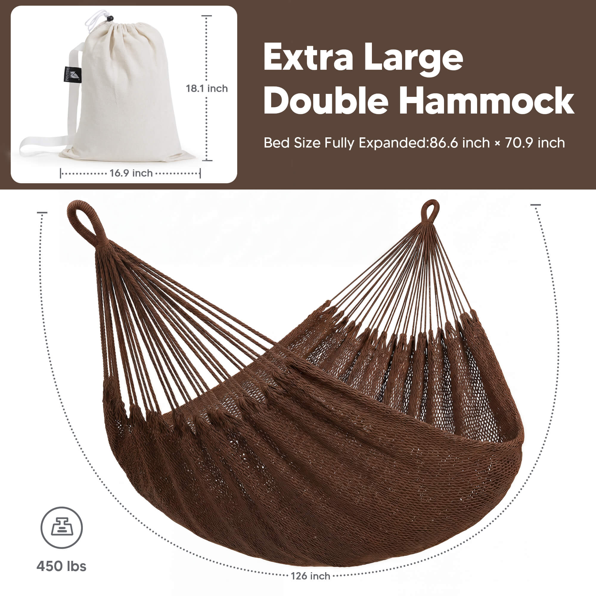 camping hammock#color_brown