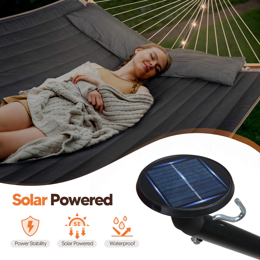 double hammock with stand  #color_dark-gray#options_combo-cover-$215.99-save-40%